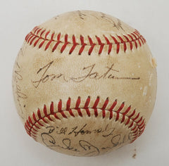 1951 Oklahoma City Indians Signed Team Baseball