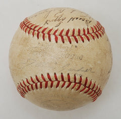 1951 Oklahoma City Indians Signed Team Baseball