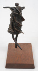 Original DEE J (D.J.) LAFON Bronze Sculpture - "Runing Man"