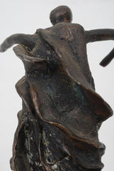 Original DEE J (D.J.) LAFON Bronze Sculpture - "Runing Man"