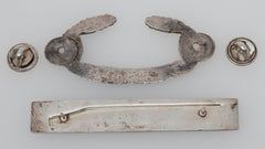 WWII TWO-PIECE Combat Infantry Badge - Sterling Silver