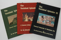 VANISHED SPLENDOR Oklahoma City Postcard 3-Book Set