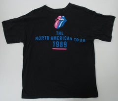 1989 ROLLING STONES Concert T-Shirt - Steel Wheel Tour