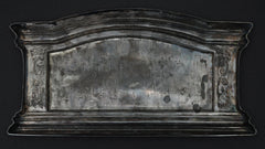 Spanish-American War Soldier's CASKET PLAQUE - 50th Iowa Inf.