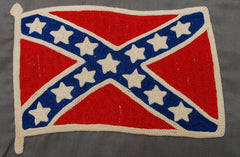 1950s/1960s Embroidered CONFEDERATE AIR FORCE Uniform Shirt