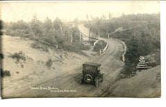 Prairie River Bridge Postcard/RPPC - Tomahawk Wisconsin