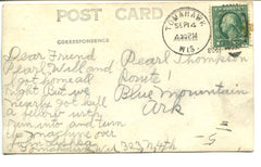 Prairie River Bridge Postcard/RPPC - Tomahawk Wisconsin