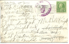 East Texas Oil Well Gusher Postcard/RPPC - Overton Texas