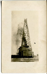 Oil Well Gusher Enyart Lease Empire Gas & Fuel - Midian Kansas