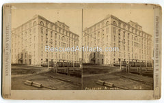 Pillsbury Mill Stereoview Card Minneapolis Minnesota by Ingersoll