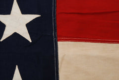 Large WWII 48-Star American Flag - 9 Feet Long!