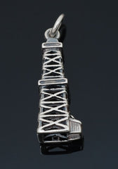 James Avery OIL DERRICK Sterling Silver Charm/Pendant