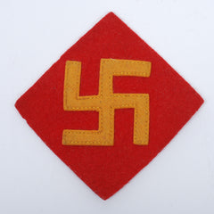 Pre-WWII 45th Infantry Wool Patch with Swastika