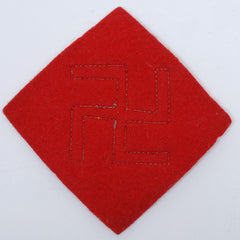 Pre-WWII 45th Infantry Wool Patch with Swastika