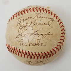 1951 Oklahoma City Indians Signed Team Baseball