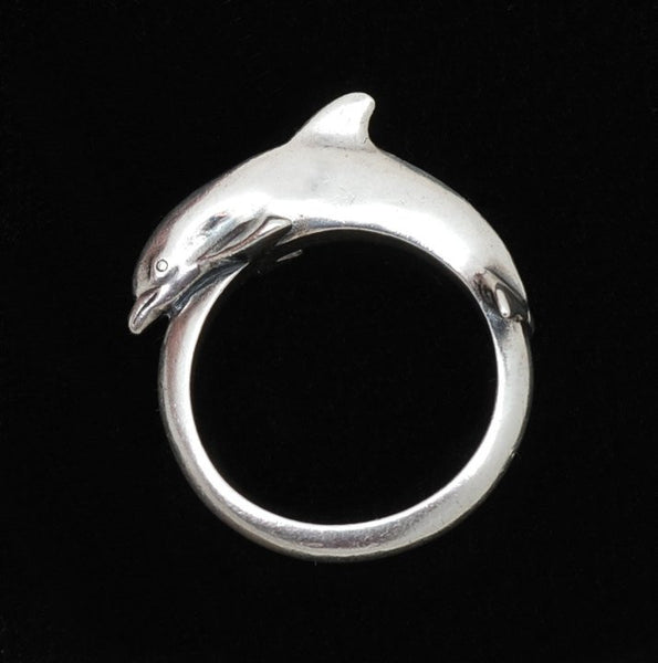 James Avery Single Dolphin Ring in Sterling Silver
