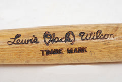 1920s-30s Lewis "Hack" Wilson Souvenir Baseball Bat