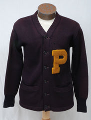 1940s Pittsburgh / Pitt Panthers Varsity Letterman's Sweater - Vintage